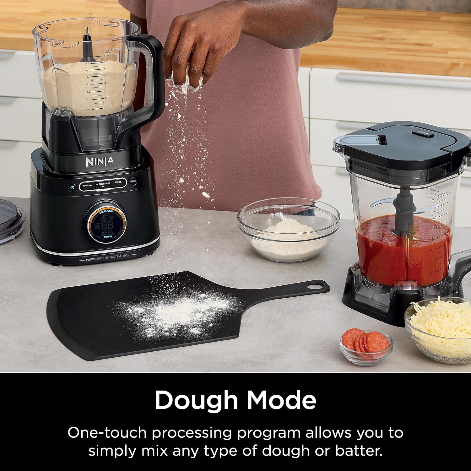 TorqueGrind TB201 Detect Power Blender Pro, BlendSense Technology, For Smoothies, Shakes & More, 1800 Peak Watts, 72 oz. Pitcher, Blender, Black