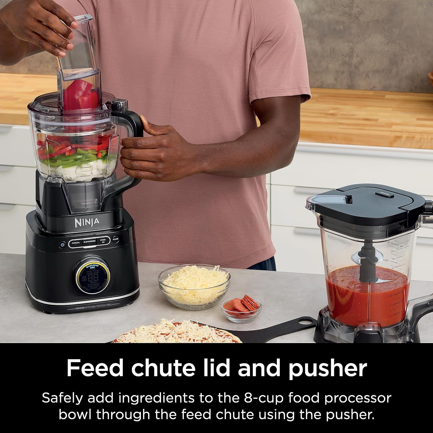 TorqueGrind TB201 Detect Power Blender Pro, BlendSense Technology, For Smoothies, Shakes & More, 1800 Peak Watts, 72 oz. Pitcher, Blender, Black