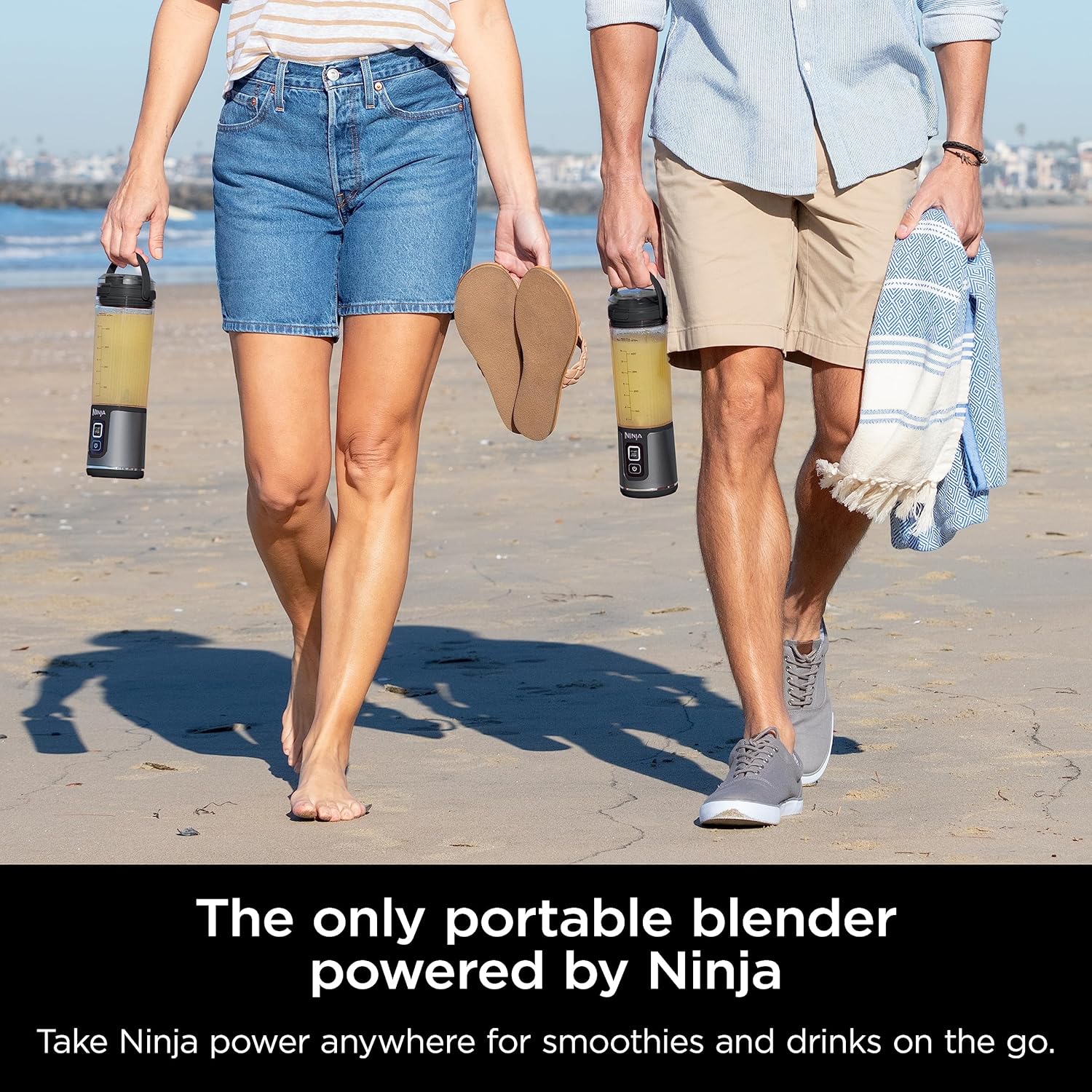 TorqueGrind BC151PR Blast Portable Blender, Cordless, 18oz. Vessel, Personal Blender-for Shakes & Smoothies, BPA Free, Leakproof-Lid & Sip Spout, USB-C Rechargeable, Dishwasher Safe Parts, Passion Fruit